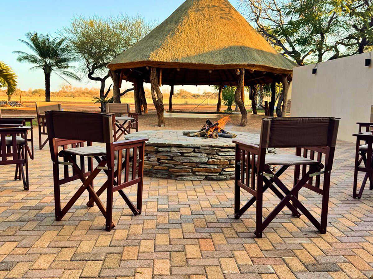 Braai au lodge Blue Safari
